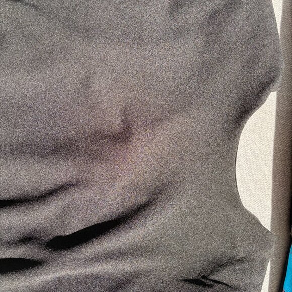 Chic Black ICHI Dress – Minimalist & Structured (Size S) - Picture 2 of 4